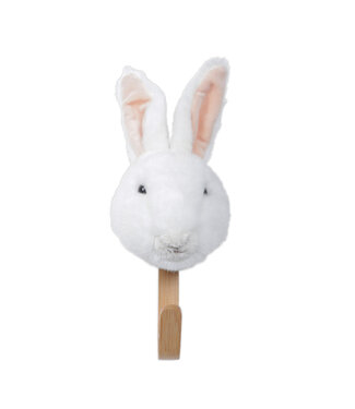 Wild & Soft Wild & Soft - Kapstok wit konijn m/doos