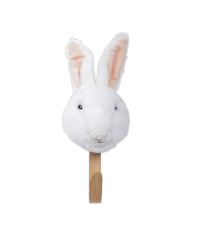 Wild & Soft Wild & Soft - Kapstok wit konijn m/doos