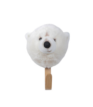 Wild & Soft Wild & Soft - Kapstok witte beer m/doos