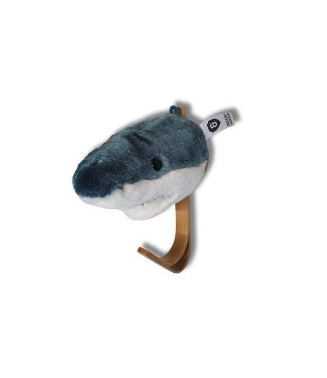 Wild & Soft Wild & Soft - Kapstok blauwe haai m/doos