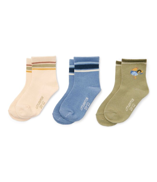 Little Dutch Little Dutch - Kousen 3-pack - Jongen