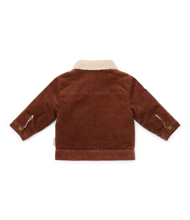 Little Dutch Little Dutch - Reversible Jacket - Brown/Sand