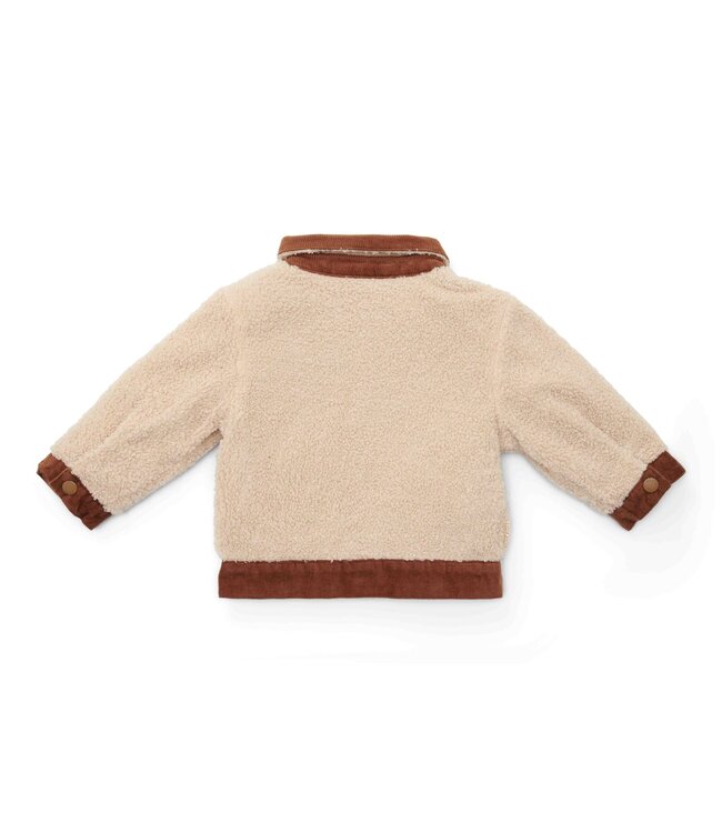 Little Dutch Little Dutch - Reversible Jacket - Brown/Sand