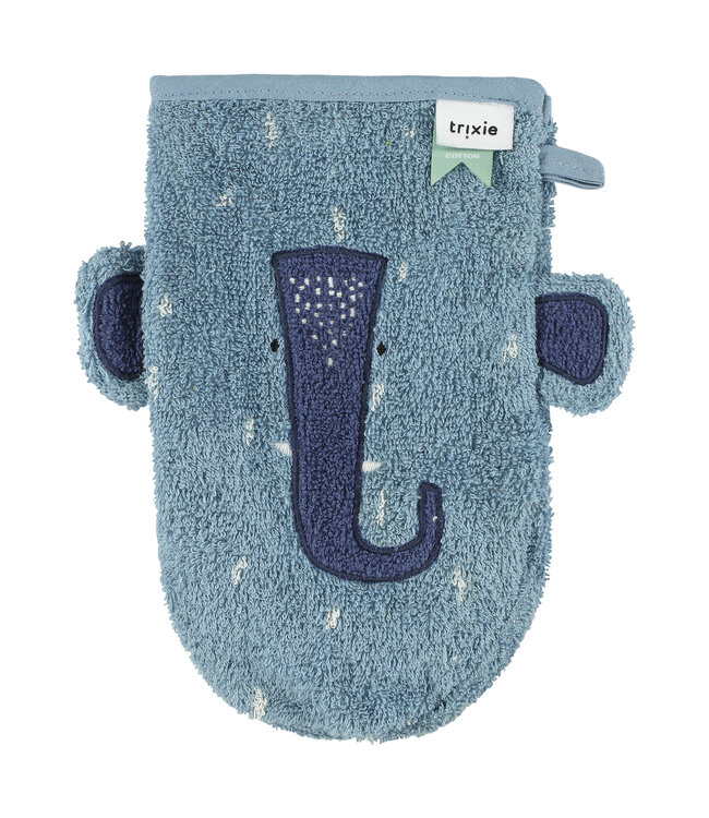 Trixie Trixie - Washandje 2-pack | Mr. Dino - Mrs. Elephant