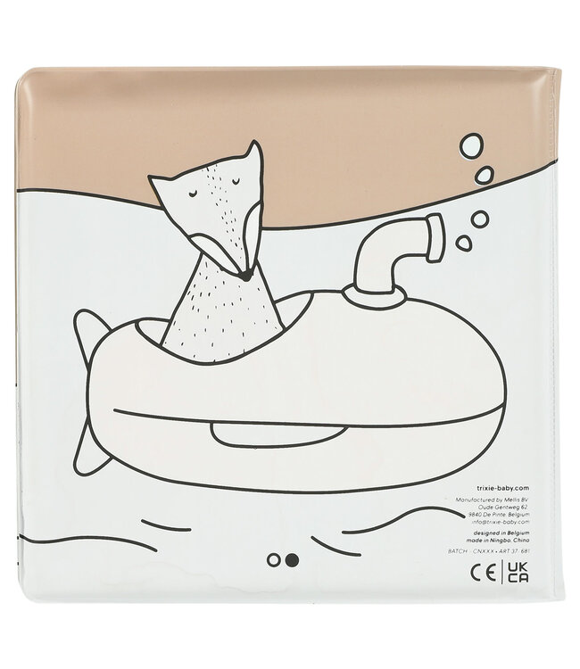 Trixie Trixie - Colouring bath book - Mrs. Cat and friends