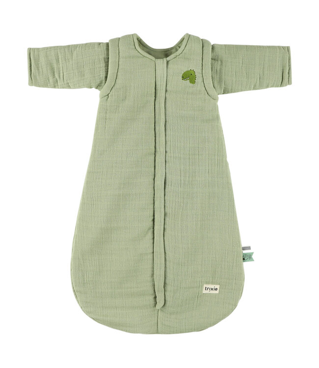 Trixie Trixie - Slaapzak tussenseizoen | 70cm - Bliss Sage - Mr. Dino