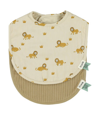 Trixie Trixie - Newborn bib 2-pack mix | Small - Lively Lion