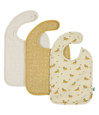 Trixie Trixie - Bib 3-pack mix - Lively Lion