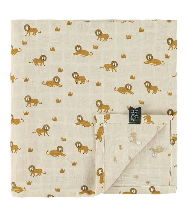 Trixie Trixie - Muslin cloth | 110x110cm - Lively Lion