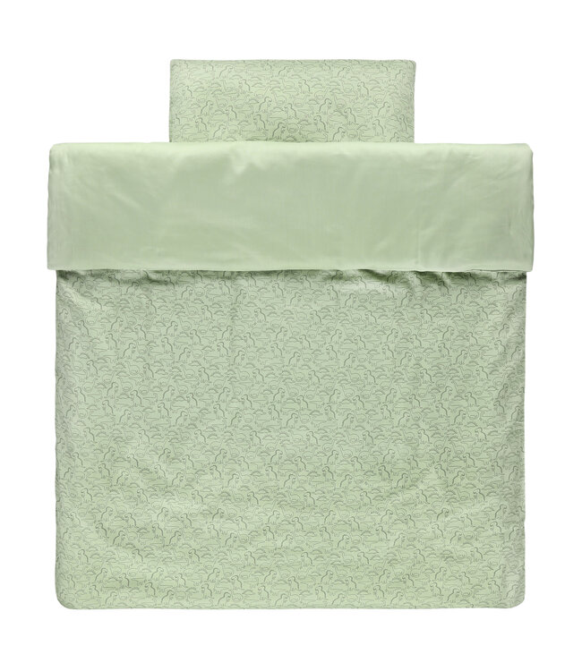 Trixie Trixie - Dekbedovertrek ledikant - Daring Dino