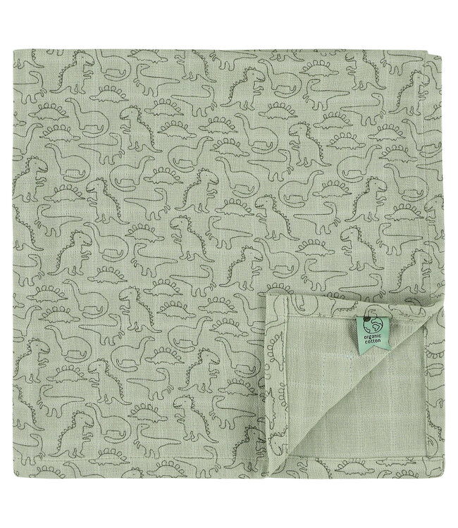 Trixie Trixie - Muslin cloths 3-pack mix | 55x55cm - Daring Dino