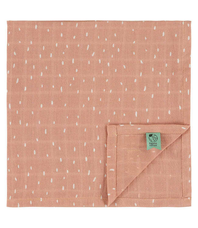 Trixie Trixie - Muslin cloths 3-pack mix | 55x55cm - Rosy Rabbit