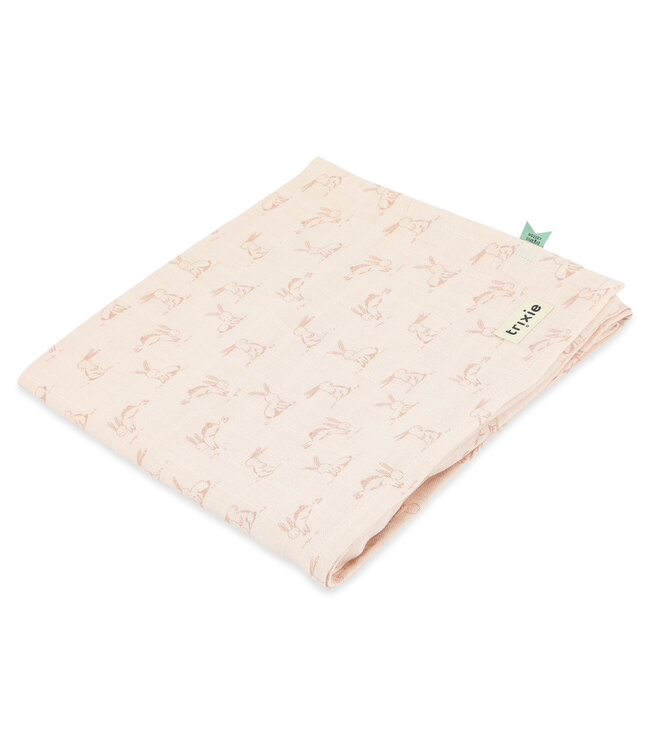 Trixie Trixie - Muslin cloth | 110x110cm - Rosy Rabbit
