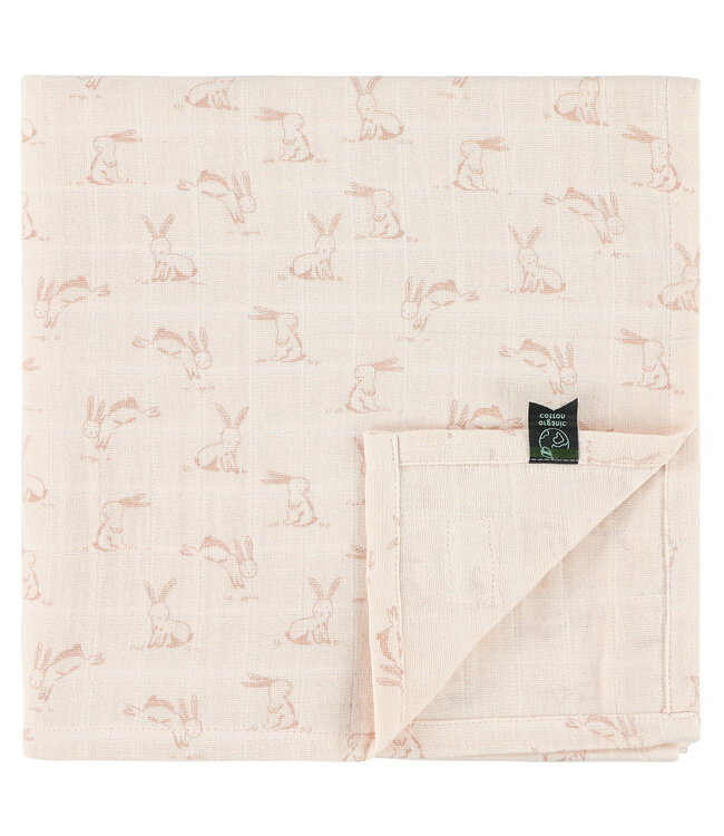 Trixie Trixie - Muslin cloth | 110x110cm - Rosy Rabbit
