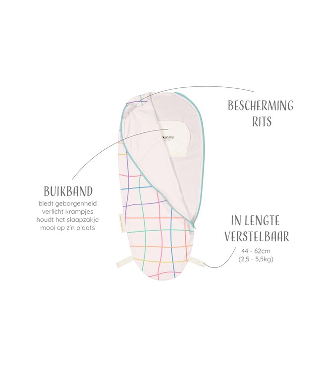 Puckababy Puckababy - The Original - Piep - 0/3 M - Funky Lines - Cotton