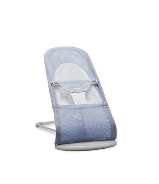 Babybjorn BabyBjörn - Wipstoeltje Balance Soft  - Mesh Hemelsblauw Wit