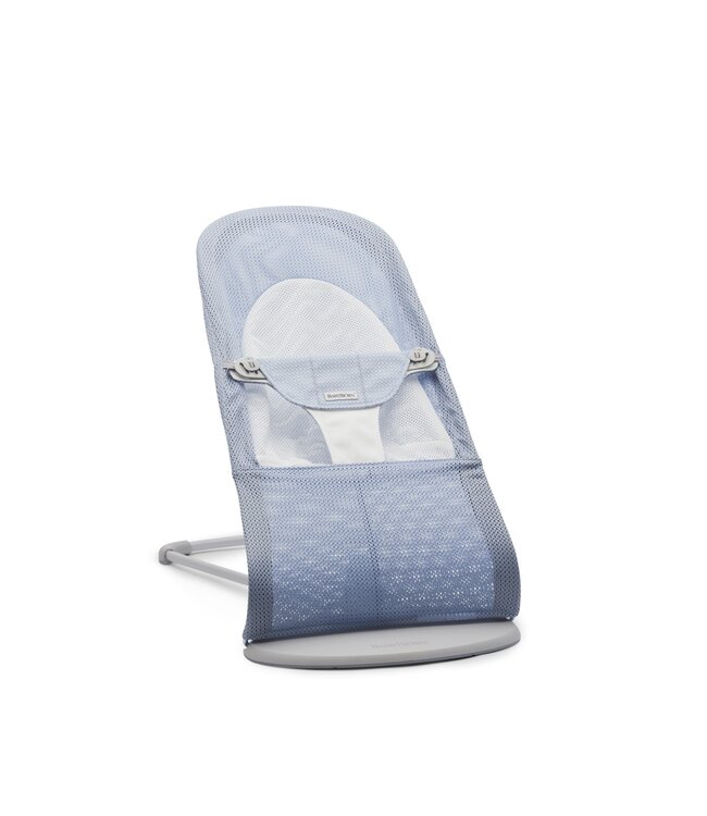 Babybjorn BabyBjörn - Wipstoeltje Balance Soft  - Mesh Hemelsblauw Wit