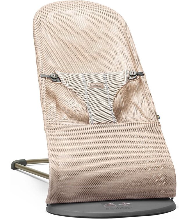 Babybjorn BabyBjörn - Wipstoeltje Bliss  - Mesh Parelroze