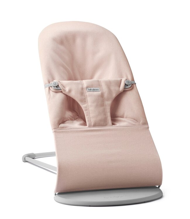 Babybjorn BabyBjörn - Wipstoeltje Bliss  - Geweven Mélange Lichtroze