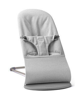 Babybjorn BabyBjörn - Wipstoeltje Bliss  - Geweven Mélange Lichtgrijs