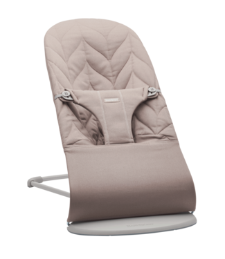 Babybjorn BabyBjörn - Wipstoeltje Bliss  - Geweven kroonblad quilt Zandgrijs
