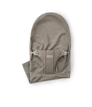 Babybjorn BabyBjörn - Stoffen Zitting Wipstoeltje  - Mesh Grijs beige