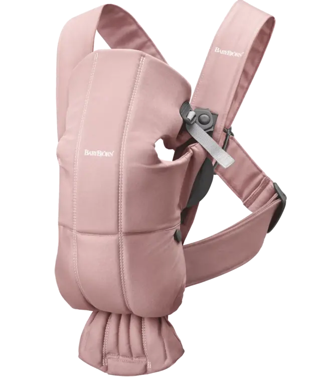 Babybjorn BabyBjörn - Draagzak Mini - 3D Mesh Oudroze