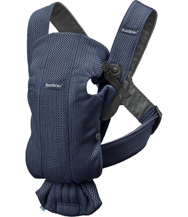 Babybjorn BabyBjörn - Draagzak Mini - 3D Mesh Donkerblauw