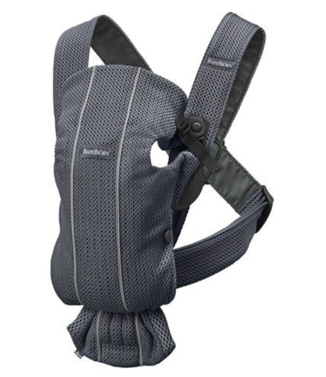 Babybjorn BabyBjörn - Draagzak Mini - 3D Mesh Antraciet