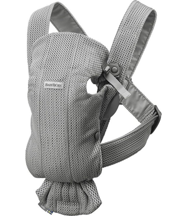 Babybjorn BabyBjörn - Draagzak Mini - 3D Mesh Grijs