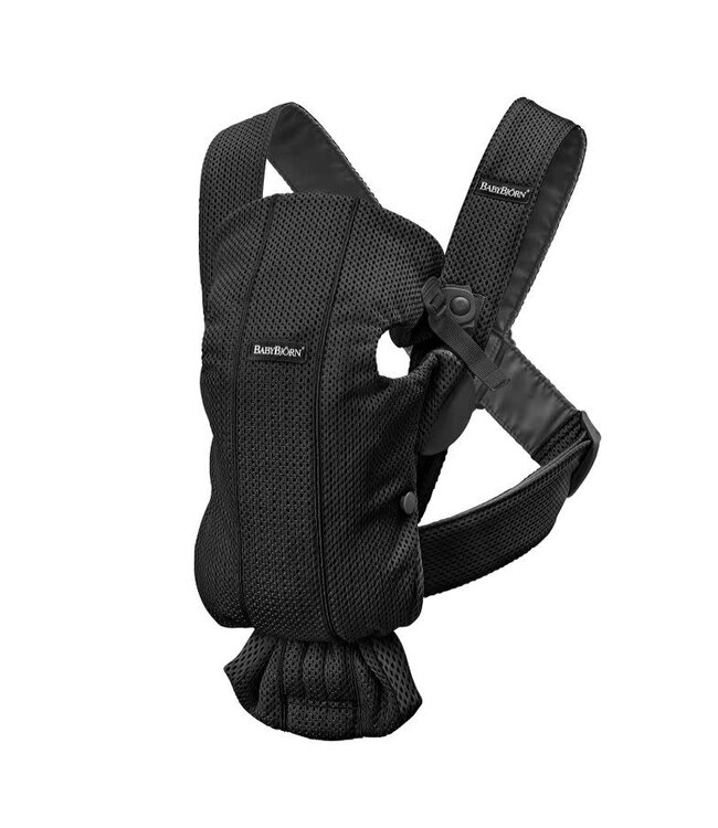Babybjorn BabyBjörn - Draagzak Mini - 3D Mesh Zwart