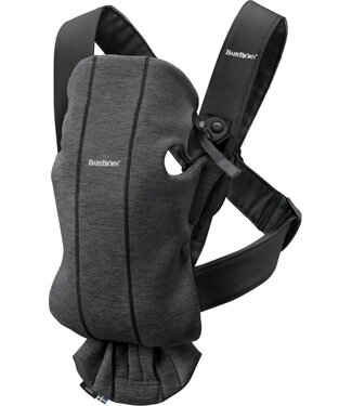 Babybjorn BabyBjörn - Draagzak Mini - 3D Jersey Houtskoolgrijs