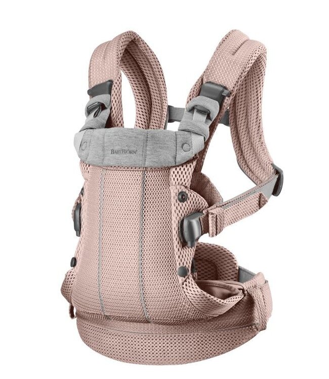 Babybjorn BabyBjörn - Draagzak Harmony - 3D Mesh Oudroze