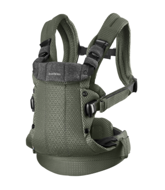 Babybjorn BabyBjörn - Draagzak Harmony - 3D Mesh Donkergroen