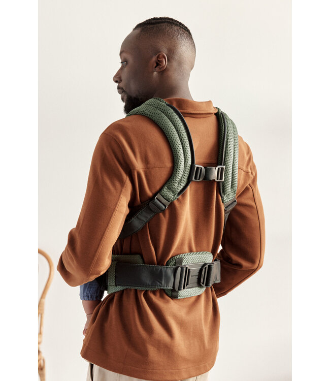 Babybjorn BabyBjörn - Draagzak Harmony - 3D Mesh Donkergroen