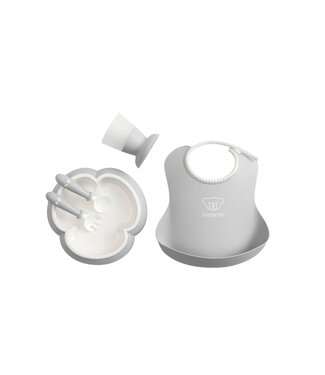 Babybjorn BabyBjörn - Baby Eetset - Grijs