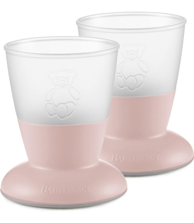 Babybjorn BabyBjörn - Babybeker duopak - Pastelroze