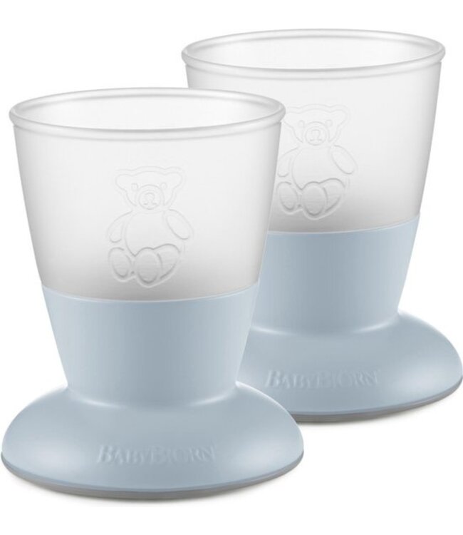 Babybjorn BabyBjörn - Babybeker duopak - Pastelblauw