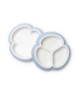 Babybjorn Set BabyBjörn - Babyborden duopak - Pastelblauw