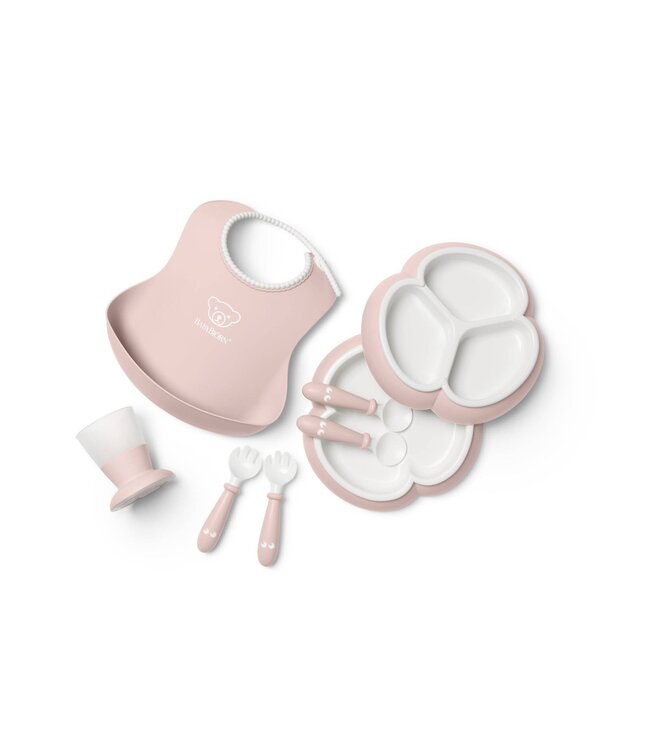 Babybjorn BabyBjörn - Serviesset 8-delig - Pastelroze