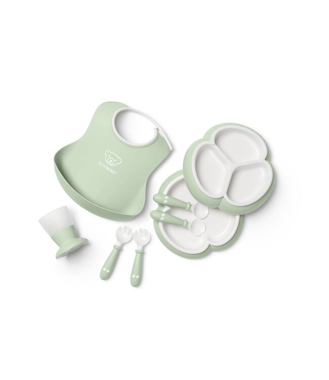 Babybjorn BabyBjörn - Serviesset 8-delig - Pastelgroen