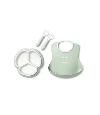 Babybjorn BabyBjörn - Maaltijdset 4-delig - Pastelgroen
