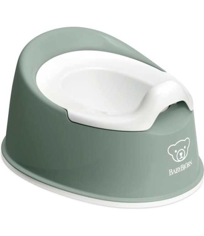 Babybjorn BabyBjörn - Plaspotje Pienter  - Diepgroen Wit