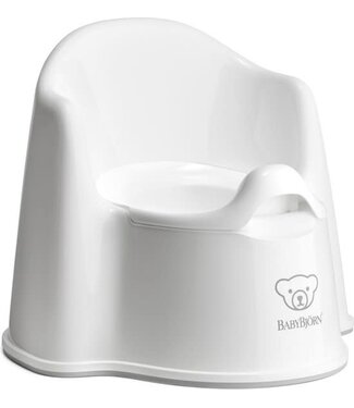 Babybjorn BabyBjörn - Plaspotje Zetel - Wit Grijs
