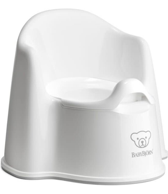 Babybjorn BabyBjörn - Plaspotje Zetel - Wit Grijs