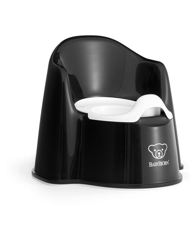 Babybjorn BabyBjörn - Plaspotje Zetel - Zwart Wit