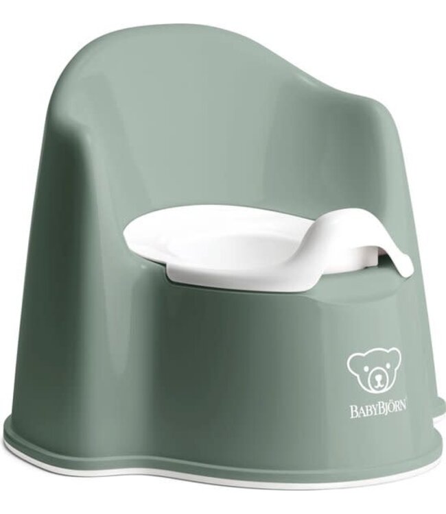 Babybjorn BabyBjörn - Plaspotje Zetel - Diepgroen Wit