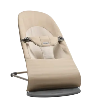 Babybjorn BabyBjörn - Wipstoeltje Balance Soft  - Geweven Khaki Beige