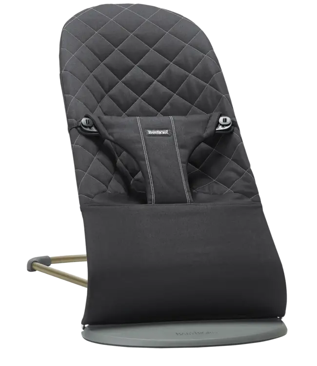 Babybjorn BabyBjörn - Wipstoeltje Bliss  - Geweven klassiek quilt Zwart