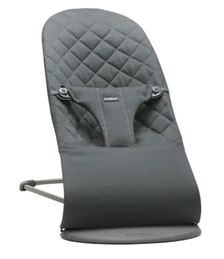 Babybjorn BabyBjörn - Wipstoeltje Bliss  - Geweven klassiek quilt Antraciet